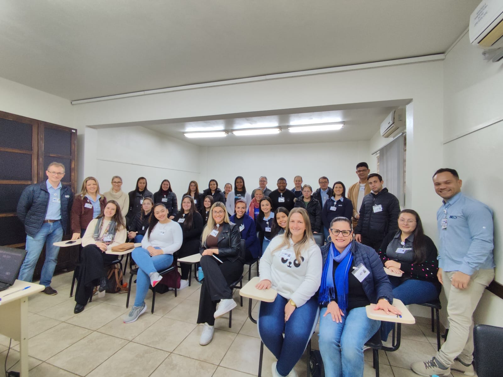 Recepção aos novos colaboradores Recepção aos novos colaboradores